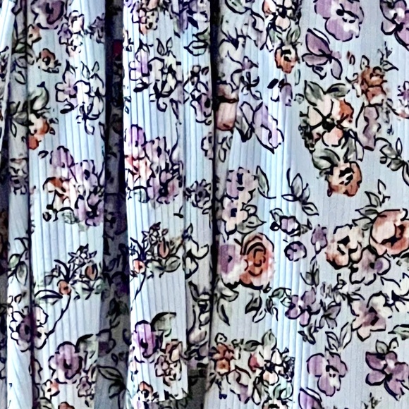 NWOT Blue Floral Summer Dress by Caution to the Wind Size Medium - Picture 6 of 7